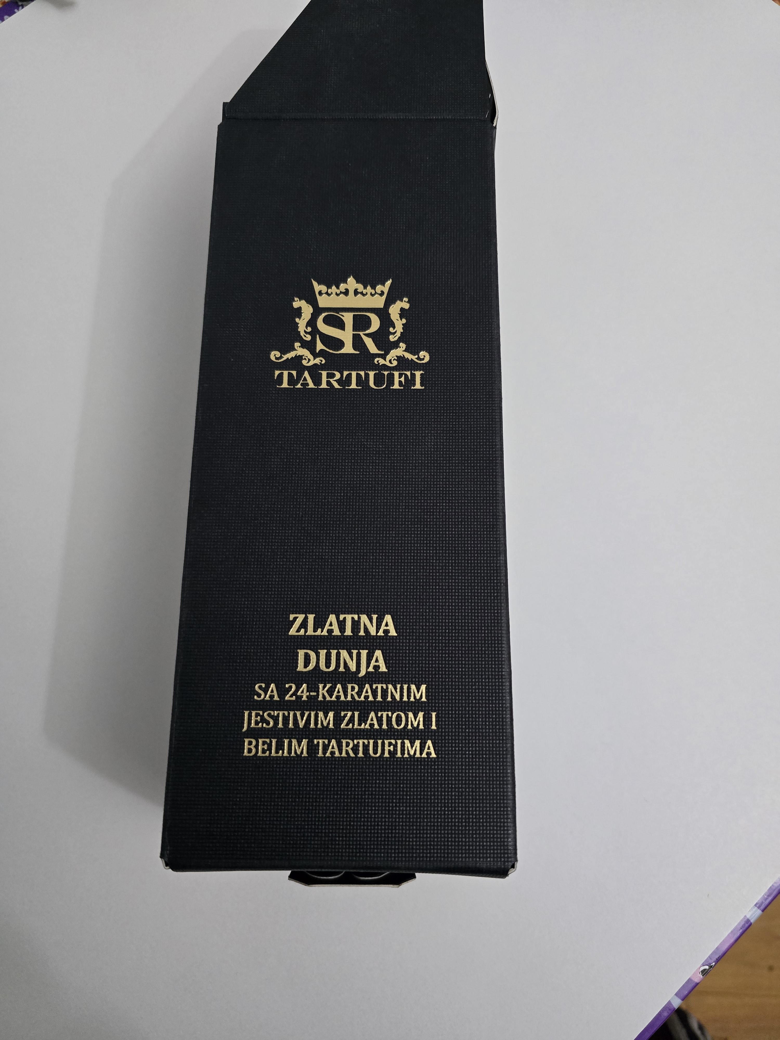 Kutija za tartufe sa zlatotiskom